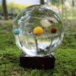 3D Solar System Crystal Ball