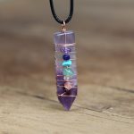 7 Chakra Blissful Peace Amethyst Necklace