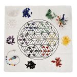 7 Chakra Flower of Life Crystal Grid Kit
