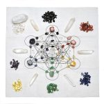 7 Chakra Metatrons Cube Crystal Grid Kit