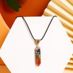 7 Chakras Pendulum Necklace
