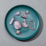 Abundance Of Love Rose Quartz Pendant Set