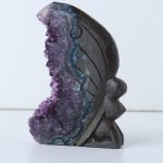 Amethyst Cluster Butterfly Decor