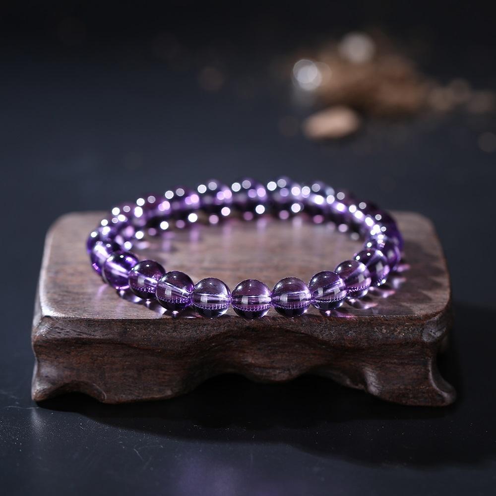 amethyst-crystal-clear-soother-bracelet.jpg Amethyst Crystal Clear Soother Bracelet - Image 1