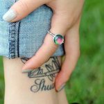 Antique Silver Plated Mood Ring