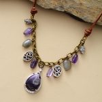 Athena’s Clarity Amethyst Necklace