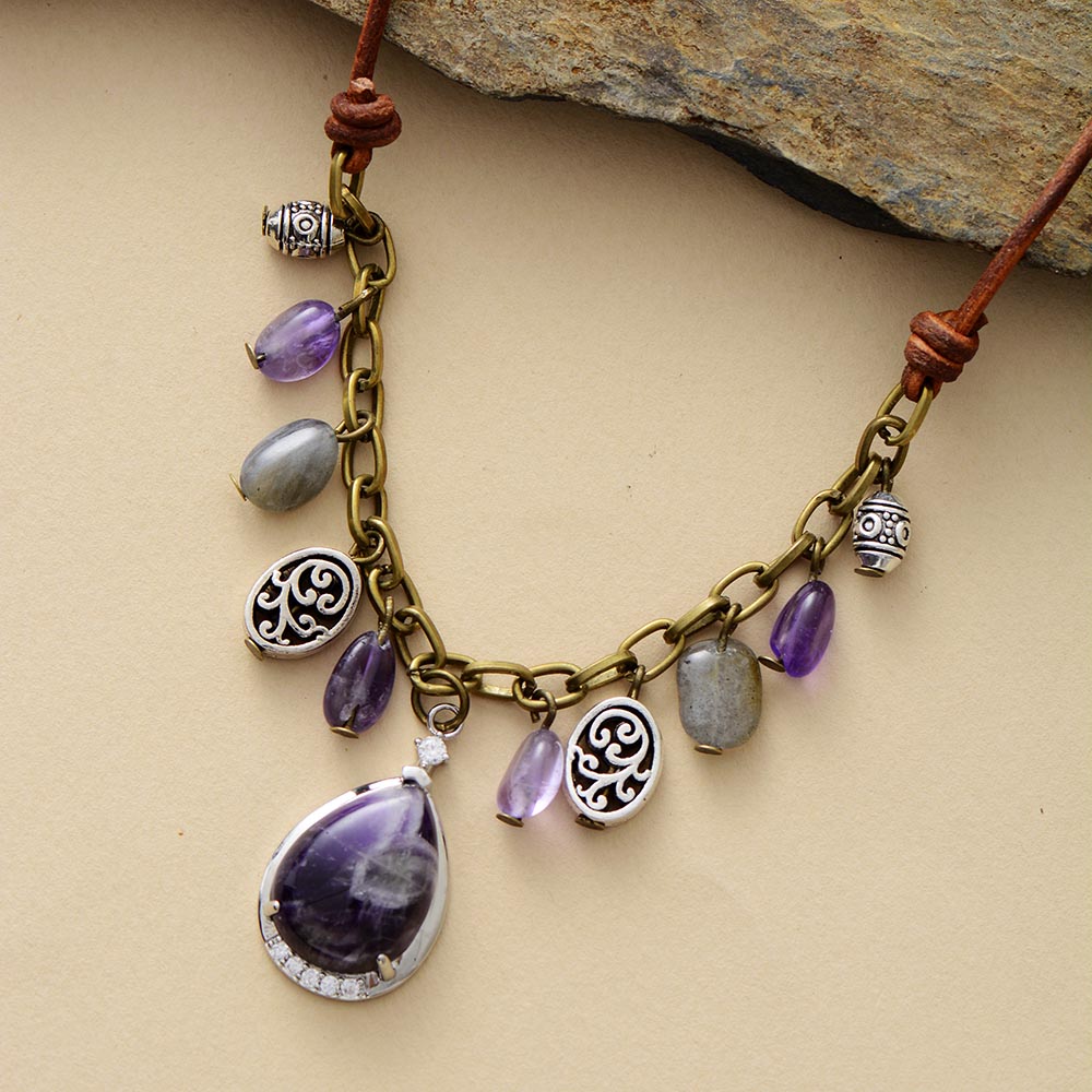 athenas-clarity-amethyst-necklace.jpg Athena’s Clarity Amethyst Necklace - Image 1