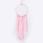 Beautiful Pink Lace Ribbon Dream Catcher