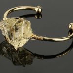 Beautiful Quartz Open Cuff Bangles