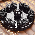 Black Obsidian Prosperity and Protection Pi Xiu Matrix
