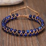 Blue Tigers Eye Courage Bracelet
