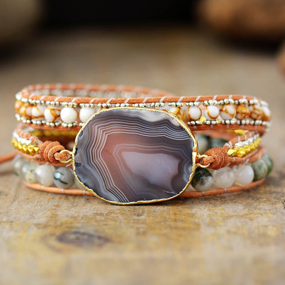 botswana-onyx-wrap-bracelet.jpg Botswana Onyx Wrap Bracelet - Image 1