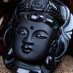 Buddha’s Protection Obsidian Necklace