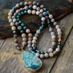 Calming Ocean Stone Necklace