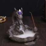 Ceramic Dragon Guardian Backflow Incense Burner