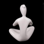 Yoga Lady Ceramic Figurine