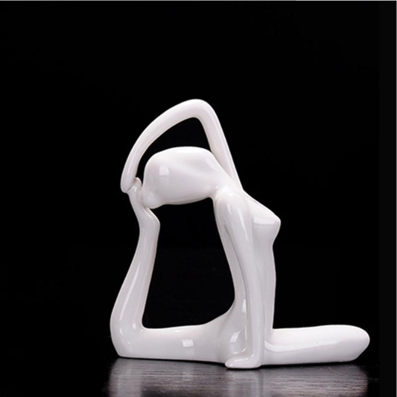 Yoga Lady Ceramic Figurine - Image 12