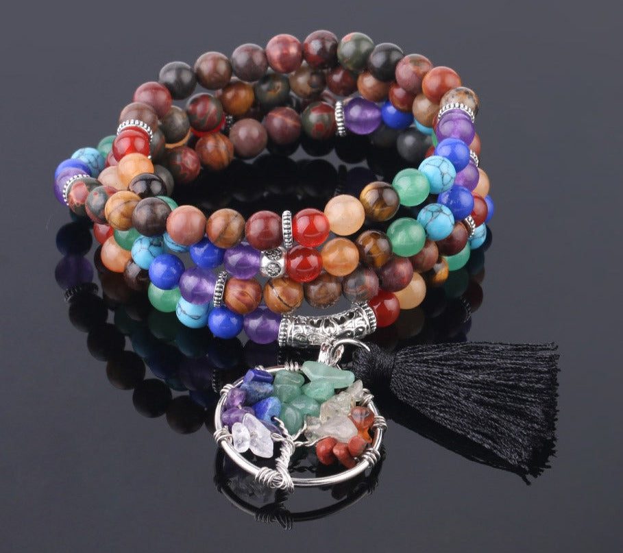 chakra-healers-7-stone-mala.jpg Chakra Healers 7 Stone Mala - Image 1
