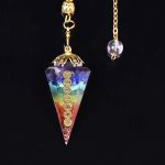 Chakra Healing Orgone Pendulum