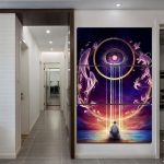 Circle of Life 3-Piece Canvas Art by JoJoesArt
