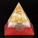 Citrine Orgone Manifestation Pyramid