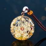 Citrine Orgone Prosperity Necklace