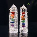 Clear Quartz Chakra Wand