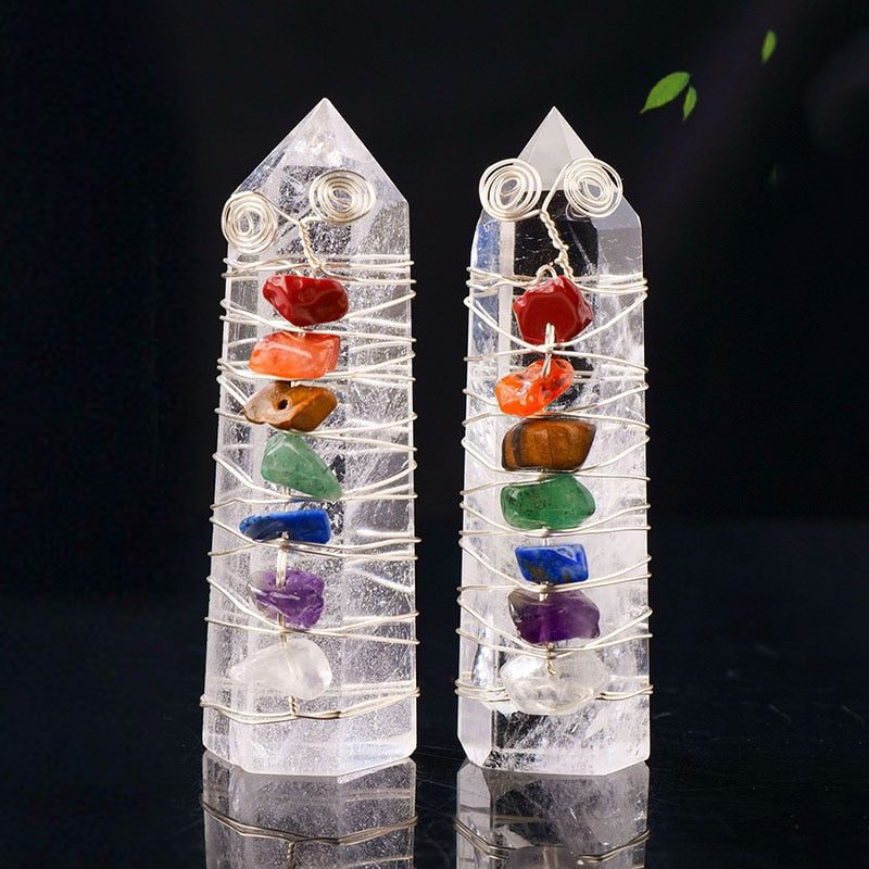 clear-quartz-chakra-wand.jpg Clear Quartz Chakra Wand - Image 1