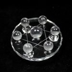 Clear Quartz Crystal Ball Matrix Set