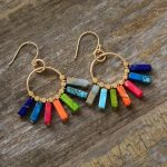Color Burst Positivity Earrings