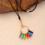 Color Burst Positivity Long Necklace