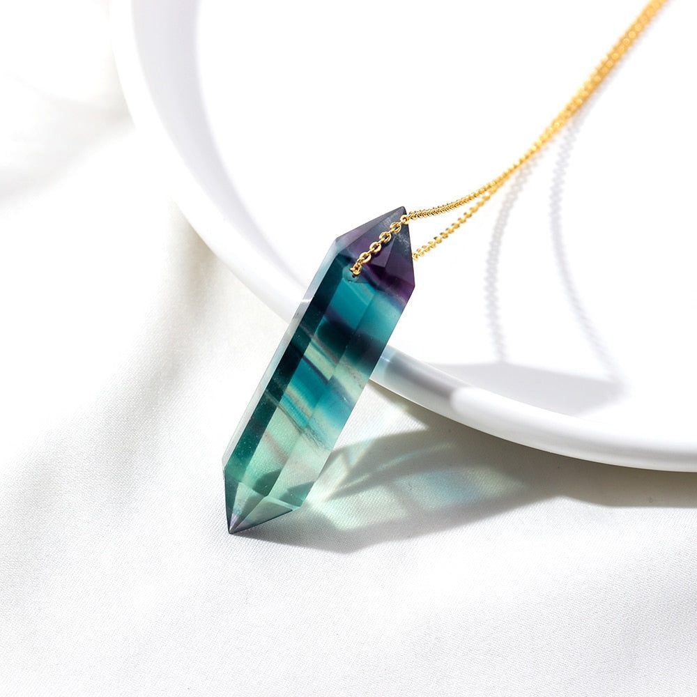 creative-clarity-rainbow-fluorite-pendant.jpg Creative Clarity Rainbow Fluorite Pendant - Image 1