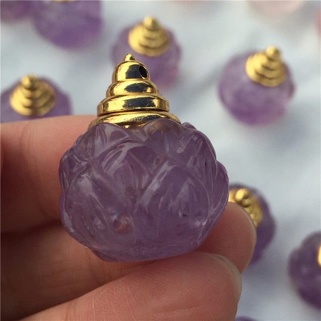crystal-lotus-essential-oil-bottle-pendant.jpg Crystal Lotus Essential Oil Bottle Pendant - Image 1