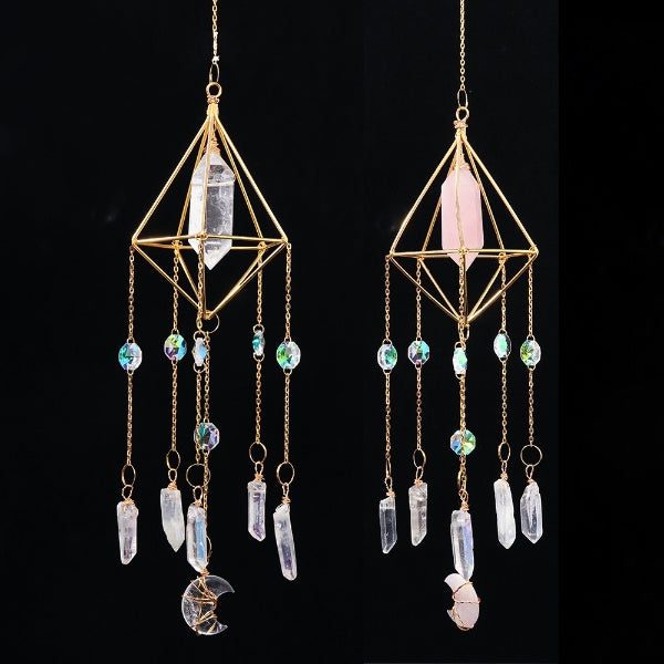 crystal-prism-sun-catcher.jpg Crystal Prism Sun Catcher - Image 1