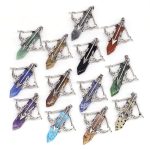 Cupid Bow and Crystal Pendant