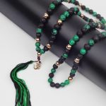 Divine Aura Lapis Lazuli Tassel Mala