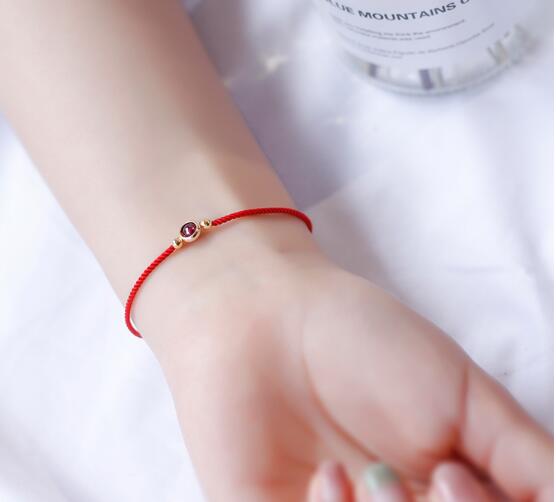 divine-beauty-garnet-bracelet.jpg Divine Beauty Garnet Bracelet - Image 1