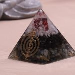 Divine Flow Smoky Quartz Pyramid