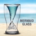 Double Wall Mermaid Glass
