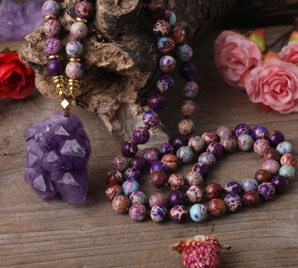 druzy-chunky-amethyst-pendant.jpg Druzy Chunky Amethyst Pendant - Image 1