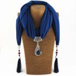 Enchanting Phoenix Stone Tasseled Scarf