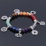 Energizing 7 Chakra Charm Bracelet