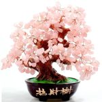 Feng Shui Rose Quartz Bonsai Tree