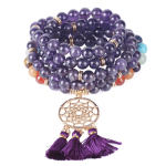 Gemstone Angel Dreamcatcher Mala