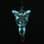 Glowing Elven Pendant Necklace