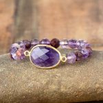 Goddess of Tranquility Amethyst Bracelet