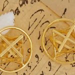 Gold Plated Merkaba Pendant