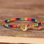 Grateful Tiger 7 Chakra Bracelet