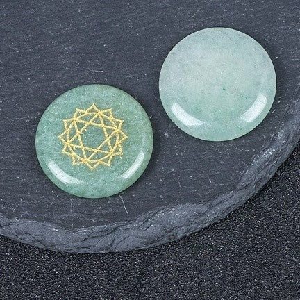 green-aventurine-chakra-palm-stones.jpg Green Aventurine Chakra Palm Stones - Image 1