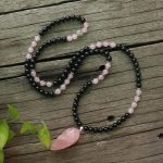 Grounding Black Onyx Yoga Beads Mala